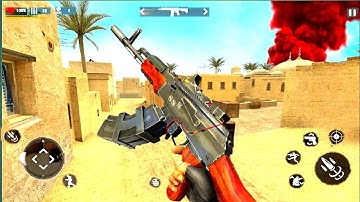 Man VS Zombeis - FPS Strike Ops Modern Arena : Android Gameplay