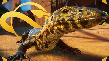 Into The Rainforest! Nile Monitor Exhibit Build | Planet Zoo (Franchise Mode)