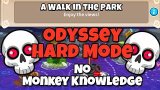 BTD6 Odyssey Guide || No Monkey Knowledge || A Walk In The Park