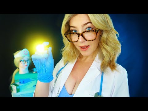 ASMR FAST MEDICAL CHECK UP EXAM | Light Triggers, Glove Sounds, Personal Attention