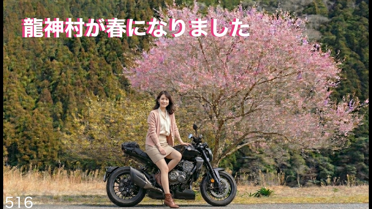 （高野龍神スカイラインを走る） 龍神村が春になりました