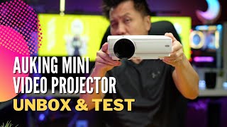 I TRIED THE BEST SELLING PROJECTOR Under $100 on Amazon  AuKing 1080P Mini Projector