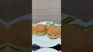 Try something different Tawa burger homemade recipe ?#shortvideo #recipe #shorts #cooking #youtuber