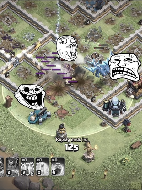 Scattershot 🥶 || clash of clans #shorts #clashofclans #cocshorts