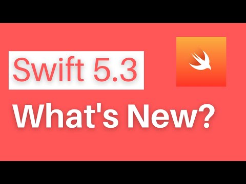 What's New in Swift 5.3 (2020, Xcode 12, Swift 5) - iOS Development