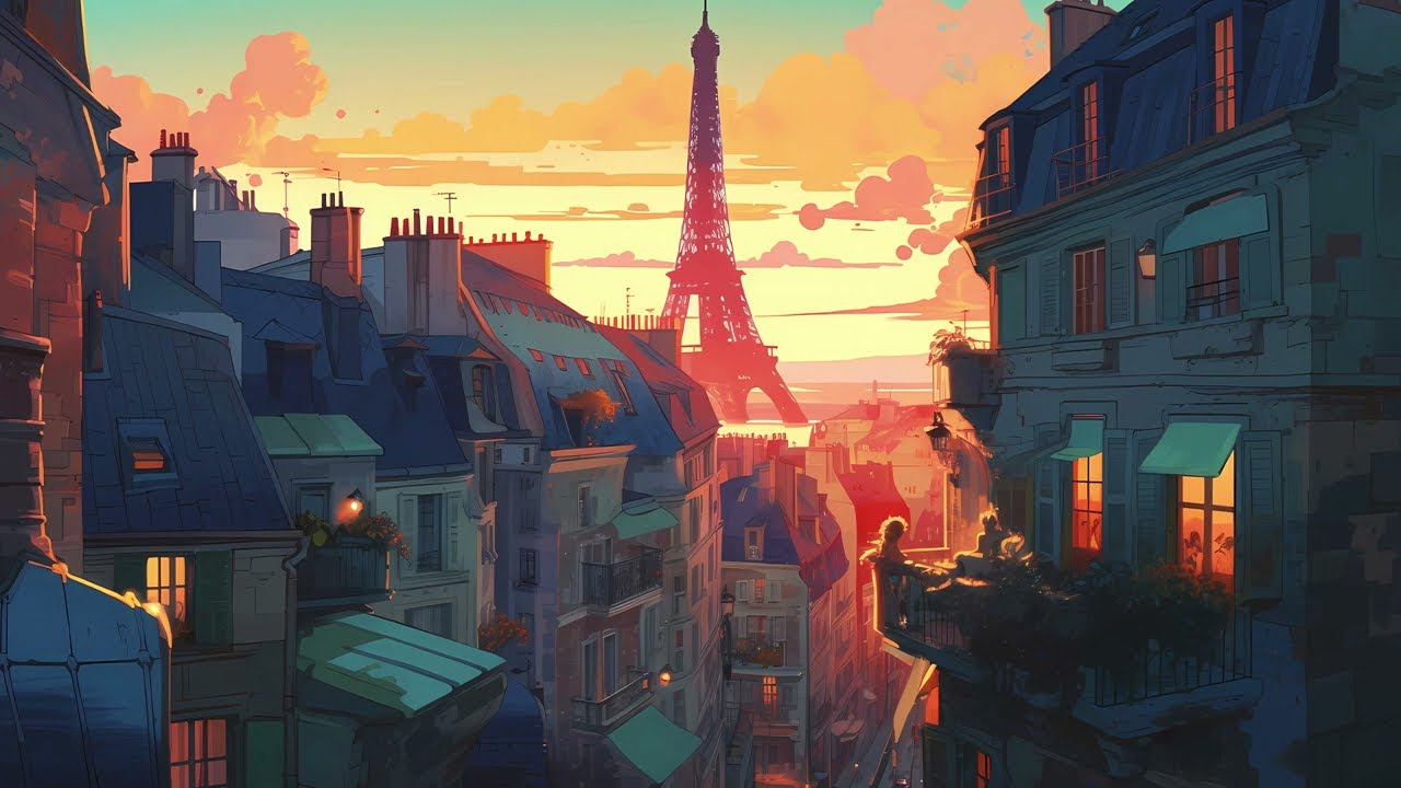 ⁣Evening Paris JAZZ - Slow Sax Jazz Music - Smooth and Relaxing Background Music