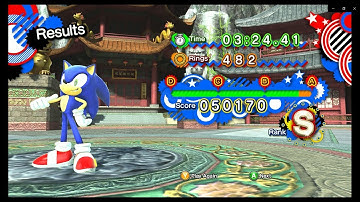 Sonic Generations Unleashed Project Dragon Road S Rank (4K 60FPS)