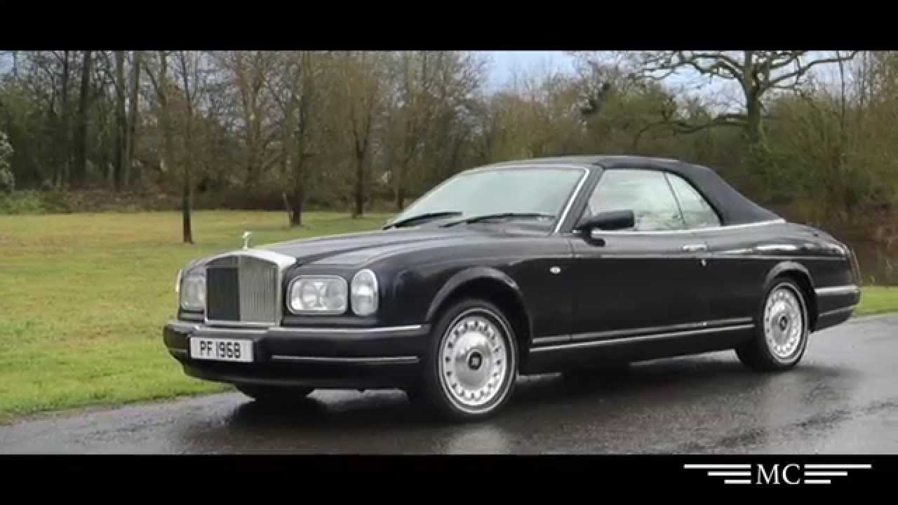 RollsRoyce Corniche Marlow Cars YouTube