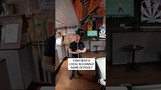 Can I Beat A Local In A Single Game Of Pool?