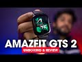 Amazfit GTS 2 Unboxing & Review ⚡ Best Smartwatch with Bluetooth Calling Function (Hindi)