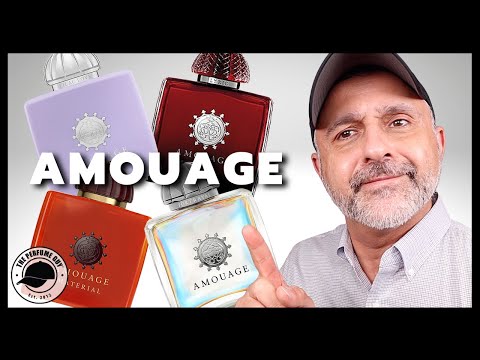 7 FAVORITE AMOUAGE FEMININE FRAGRANCES RANKED Material Overture Portrayal Lyric Fate