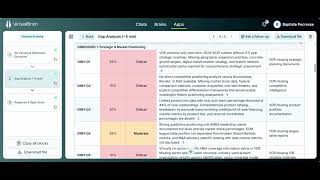 Data Room Gap Analysis | Workflow Walkthrough