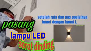 Housing Lampu Dinding 2 Arah