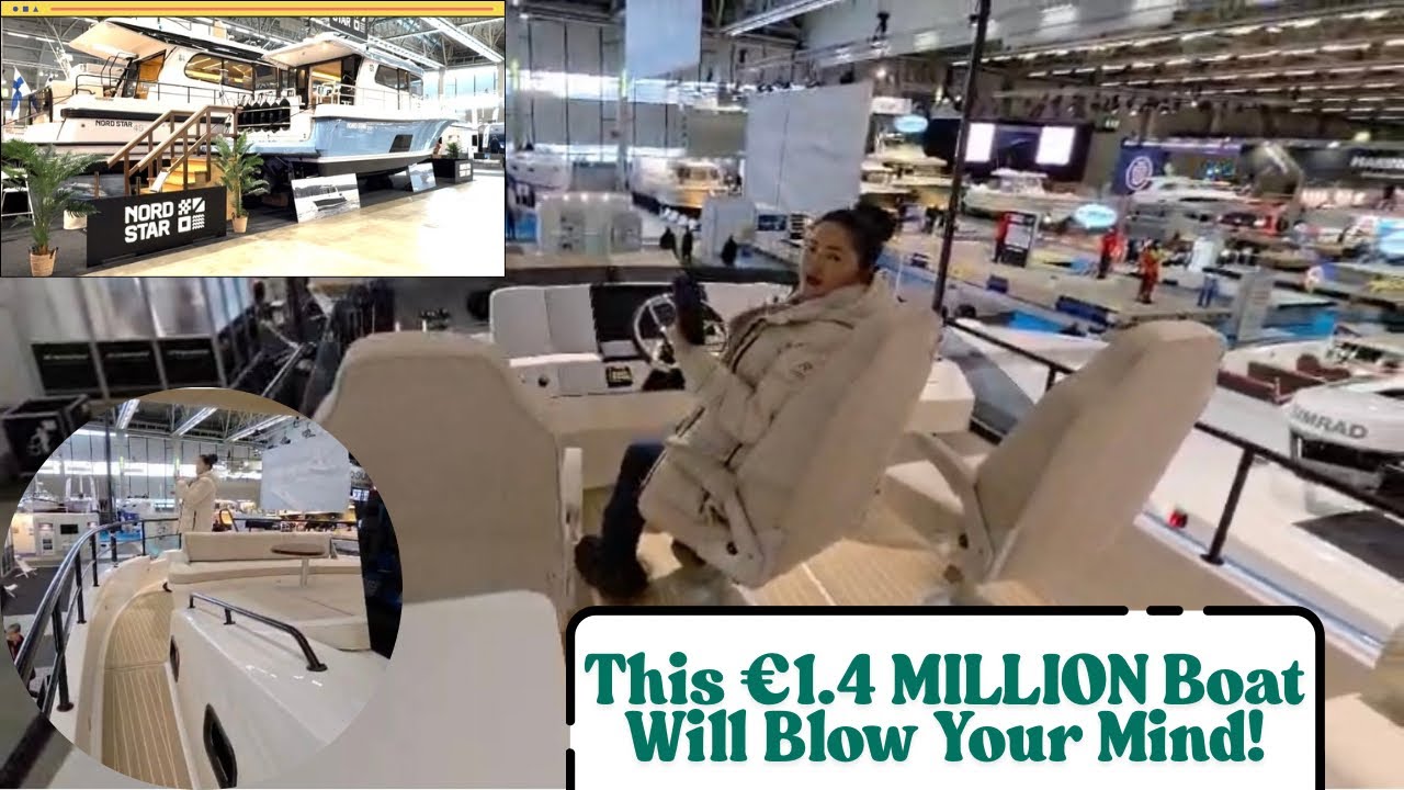 Внутри Хельсинкской международной выставки лодок 2026 🚤 Крупнейшая выставка лодок в Финляндии!