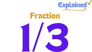 How many 1/3 cups are in 2/3 cup?