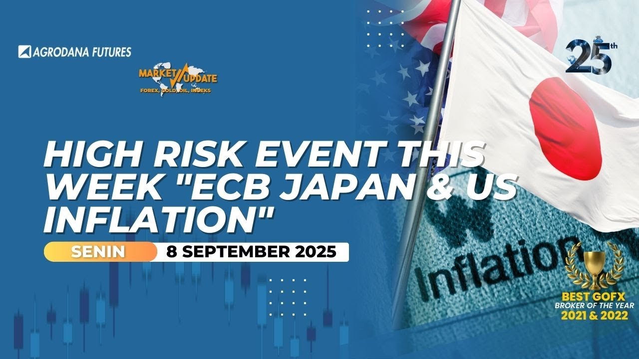 High Risk Event This Week "ECB Japan & US Inflation"-Market Update 8 September 2025
