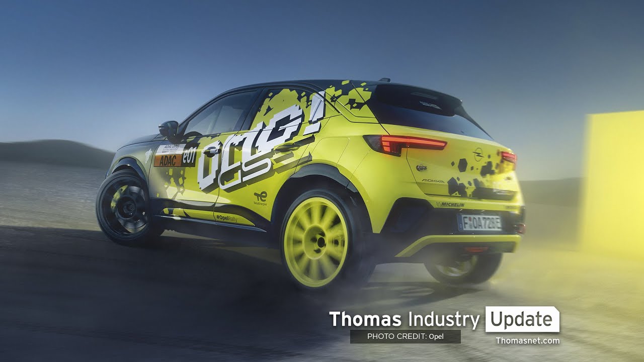 Opel Shows Off its New Electric Rally Car