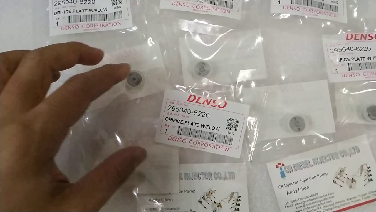 295040-6220 DENSO 2KD Original Fuel Injector Control Valve