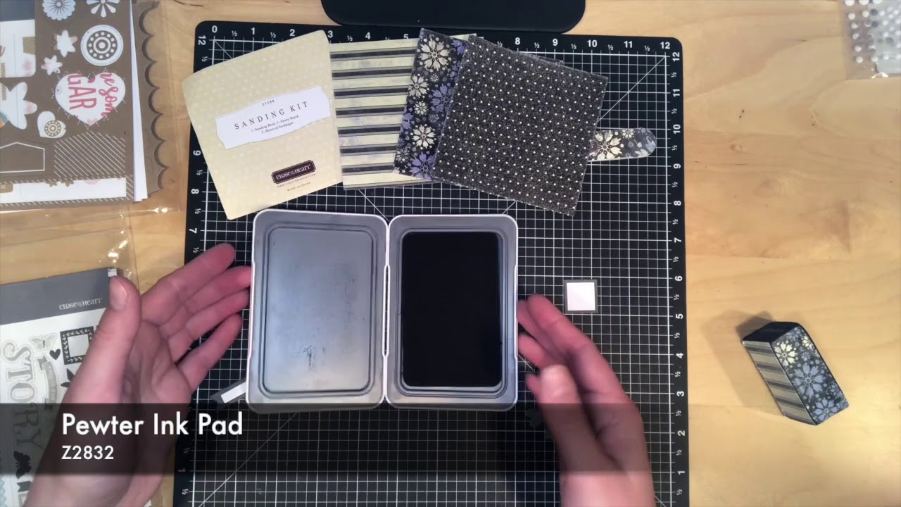 Technique Tuesday #31 - Sanding - Just Say Scrap with Close To My Heart