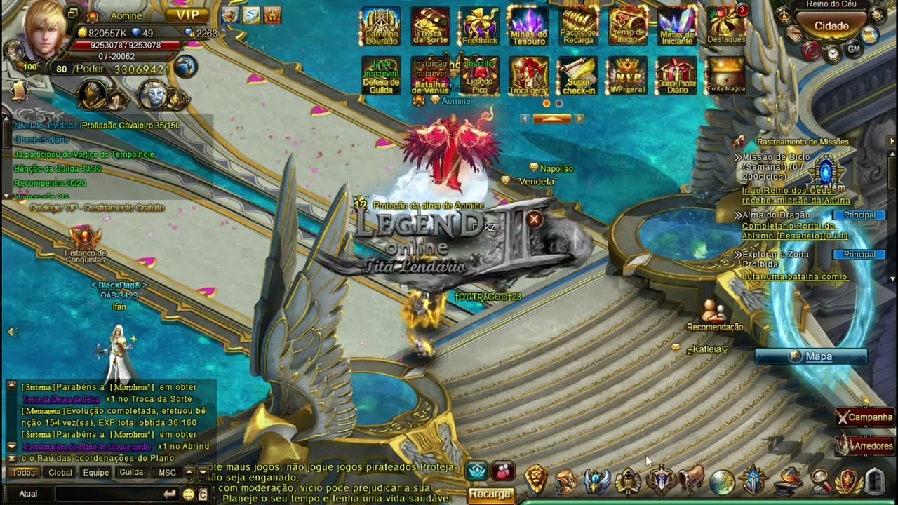 Legend Online "S1088-Aomine" - Eventos/Troca da Sorte