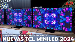 Así es lo nuevo de TCL para este año: televisores Mini LED con miles de nits y hasta 115 pulgadas!