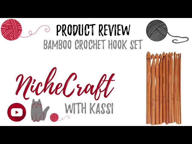 Bamboo Crochet Hook set by ZXUY, Unboxing & Review