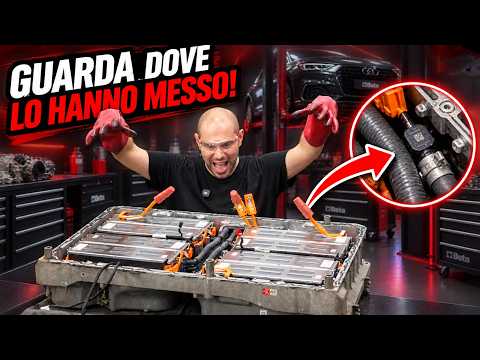 AUDI A3 HYBRID: To change THIS sensor I have to OPEN the BATTERY! P0C43