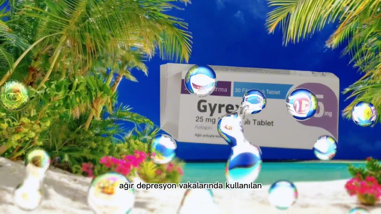 Gyrex 25 mg Film Kaplı Tablet