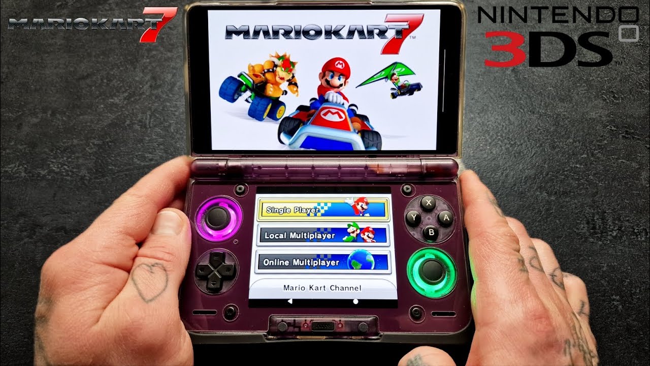 Mario Kart 7 (Nintendo 3DS) - Ayn Thor Gameplay 