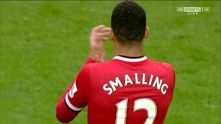 Chris Smalling Vs Manchester City Home HD 720p (12/04/2015)