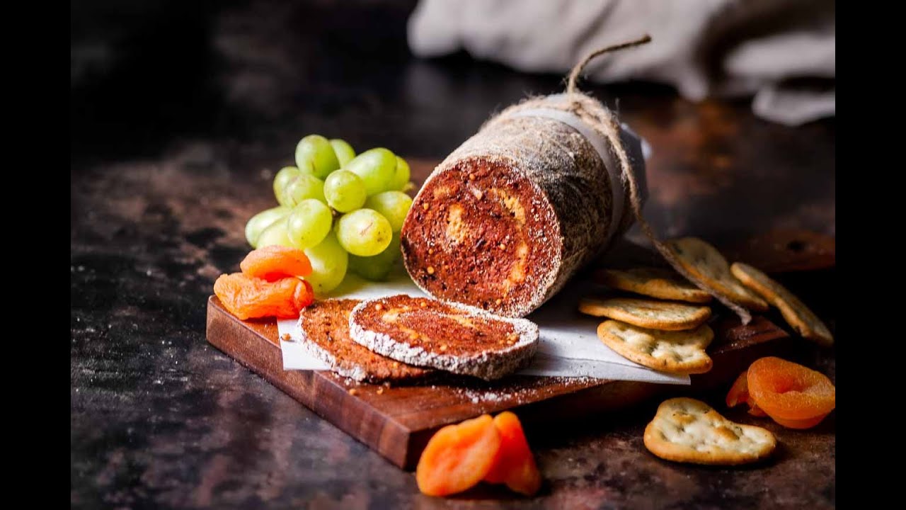 How to Make Vegan Salami Seitan Recipe YouTube