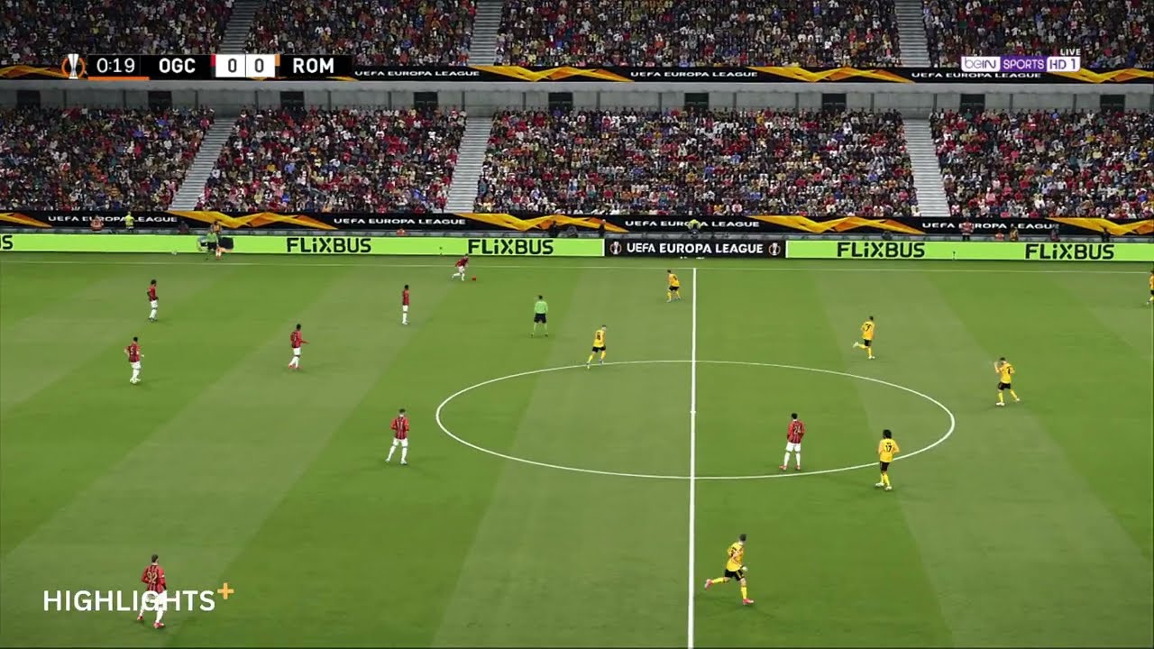 Nice vs Roma 1-2 | 2025 Europa League | Match Highlights