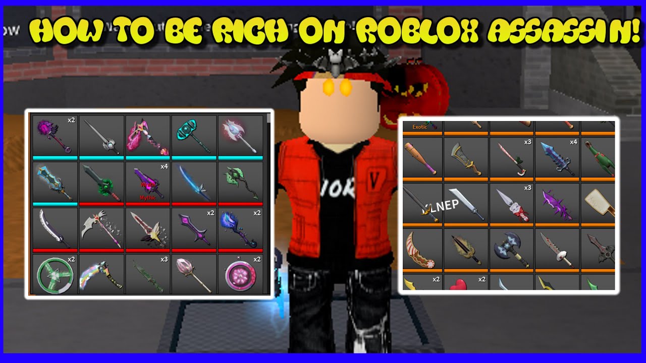 HOW TO BE RICH ON ROBLOX Assassin!! - YouTube