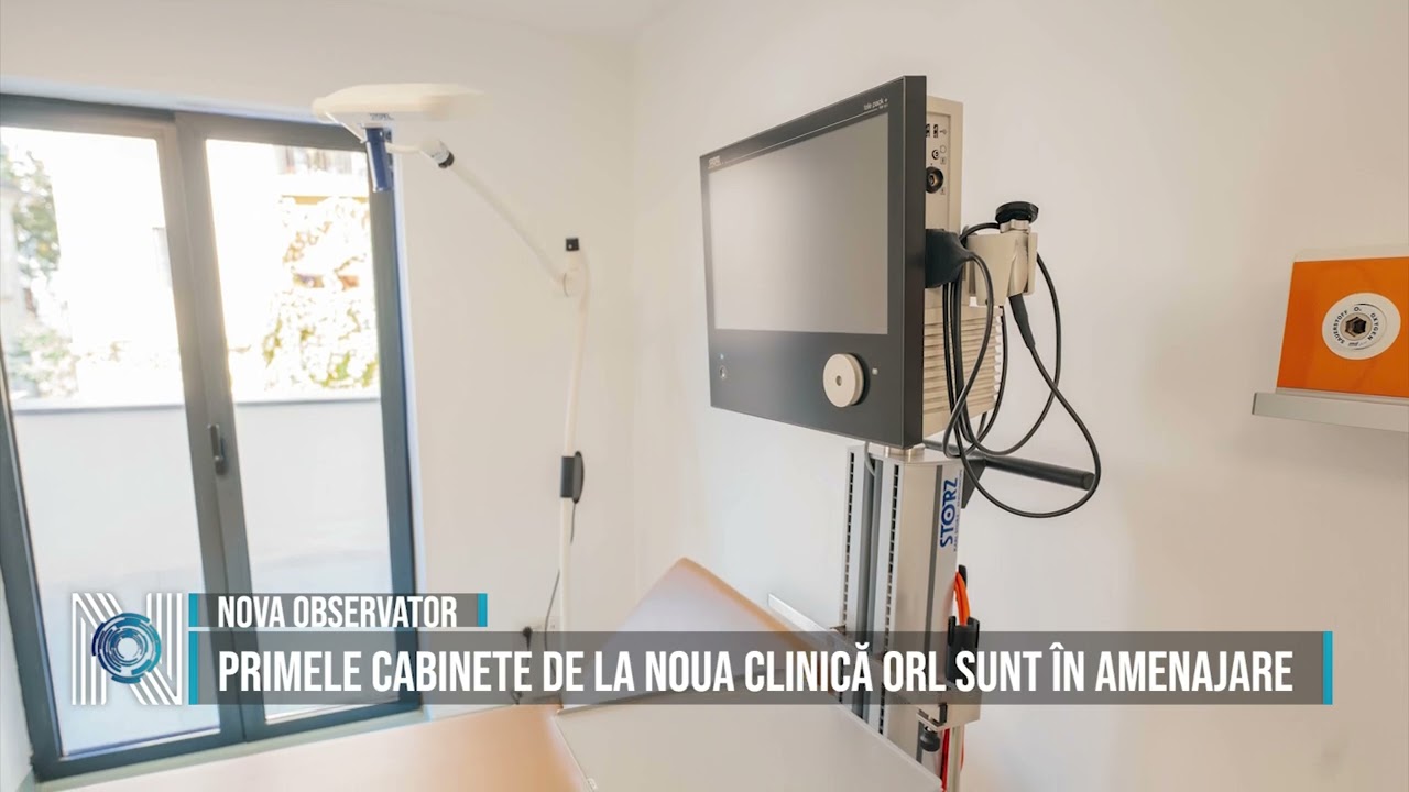 Primele cabinete de la noua Clinică ORL sunt în amenajare