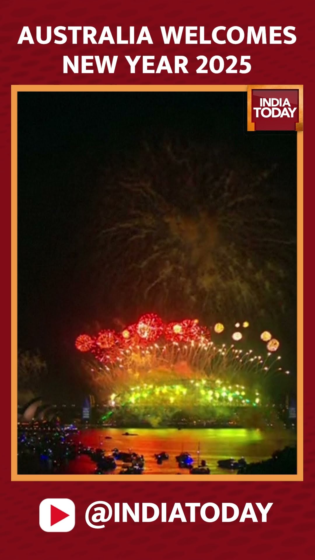 Australia Rings In 2025 With Spectacular New Year's Eve Fireworks | India Today