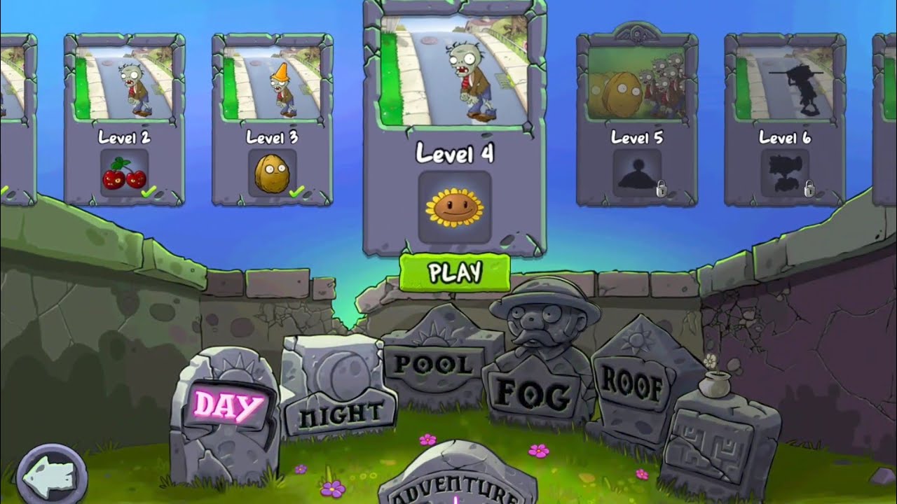 植物大戰殭屍1-4