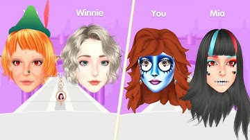 Makeup Battle 👸💄 All Levels Gameplay Trailer Android, iOS New Game MB1GP12