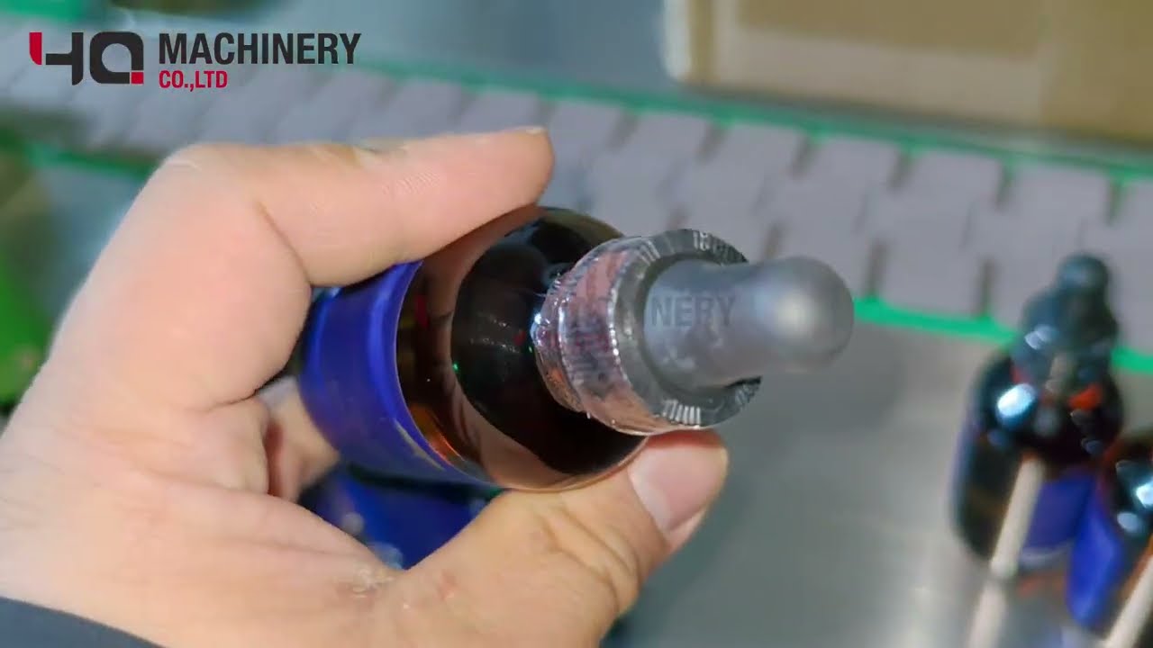 shrink band applicator machine for essential bottle|YQ glass vial tamper evident labeler Canada