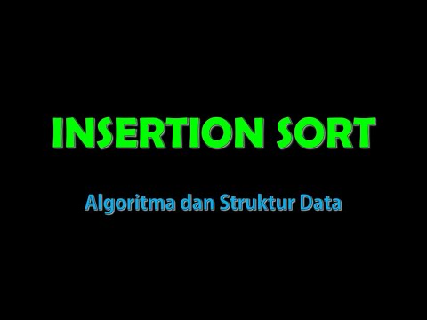 Animasi Sorting INSERTION SORT - YouTube