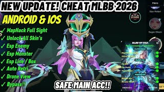 LATEST ML CHEAT 2026 ANTI BANNED - MOD MENU MAP HACK MOBILE LEGENDS UNLOCK ALL LATEST SKINS