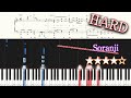 Soranji - Mrs. GREEN APPLE - Hard Piano Tutorial + Sheets [Piano Arrangement]