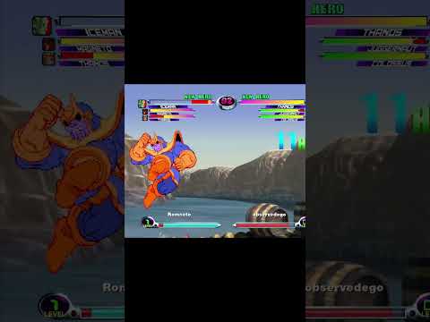 MvC2: Dereklearnslow - Thanos Bubble 3F FSD Relaunch 110% Continuation Combo .:7.25.24:.