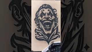 Blackwork Tattoo Process in 30 Seconds 🔥 | Infinite Tattoos