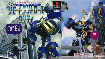 Remote Control Dandy PS1  " english patch "  ( GIANT RC ROBOT ACTION !! ) part 1