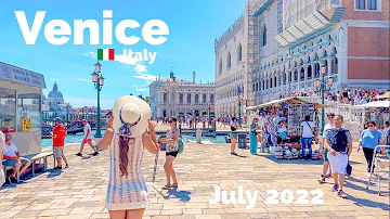 Venice, Italy 🇮🇹 | July 2022 - 4K/60fps HDR Walking Tour