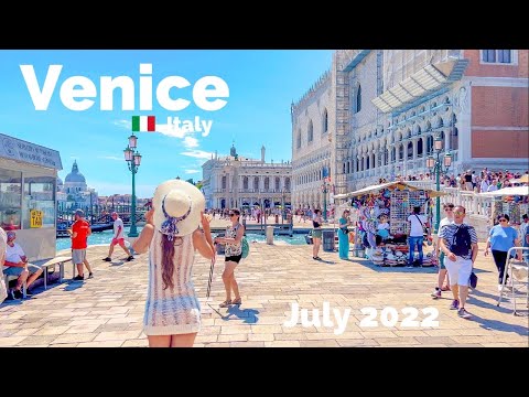 Venice, Italy | July 2022 - 4K60Fps Hdr Walking Tour