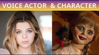 The real faces behind 50 horror characters and their voice actors 🎈