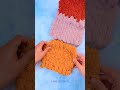 Easy cardboard loom for crafting a scarf🧣