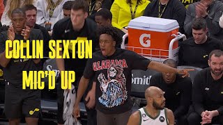 Collin Sexton FIRED UP on the sidelines🎙| UTAH JAZZ #MicdUp