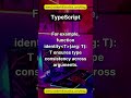 TypeScript #tech #softwareengineering #softwaredevelopment #coding